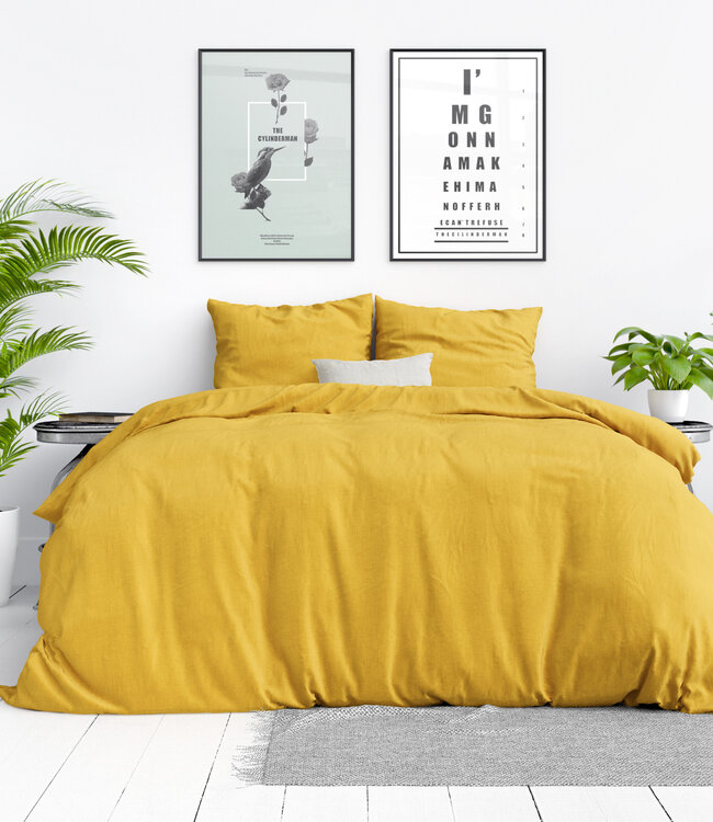 Stonewashed mosterd 200 x 220