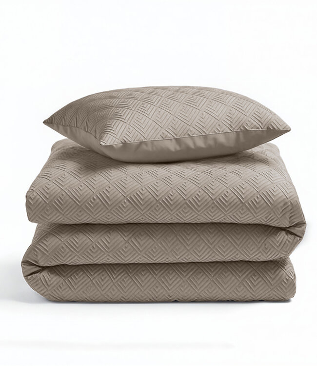 Milano 3D Taupe/Grijs 140 x 200/220