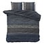Dreamhouse Flanell Farbverlauf gestrickt blau 200 × 220 - Bettbezug