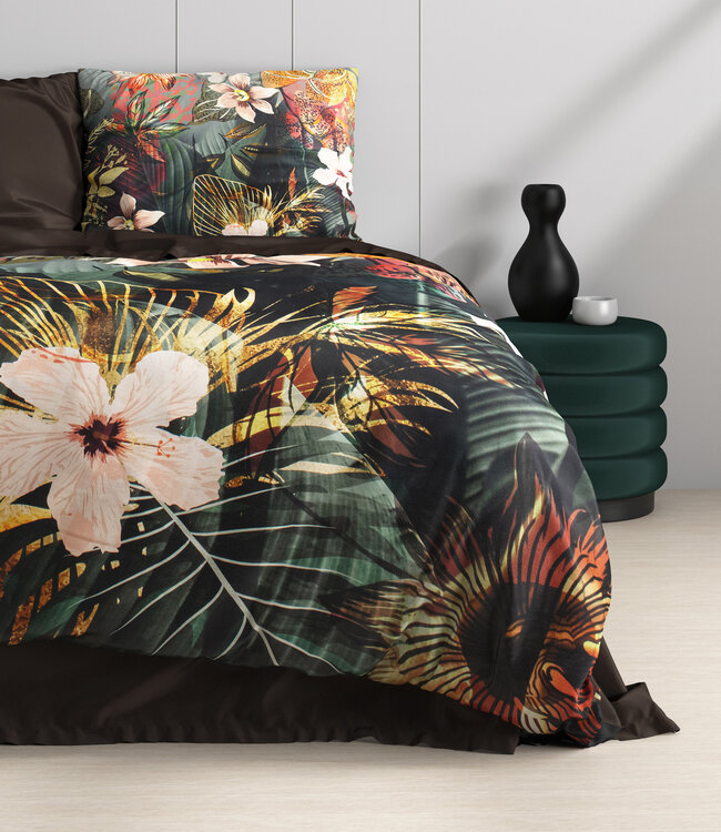 Wilde Roos 2 Meerkleurig 140 x 220