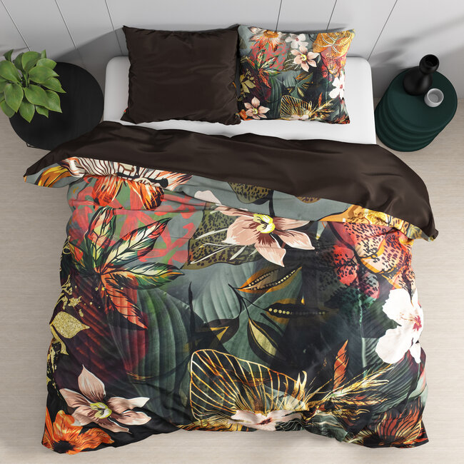 Wilde Roos 2 Meerkleurig 140 x 220