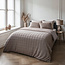 Geruit imitatiebont taupe 240x200/220