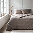 Geruit imitatiebont taupe 240x200/220
