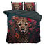 Dreamhouse Leopardo Multi 200 × 200/220 - Bettbezug