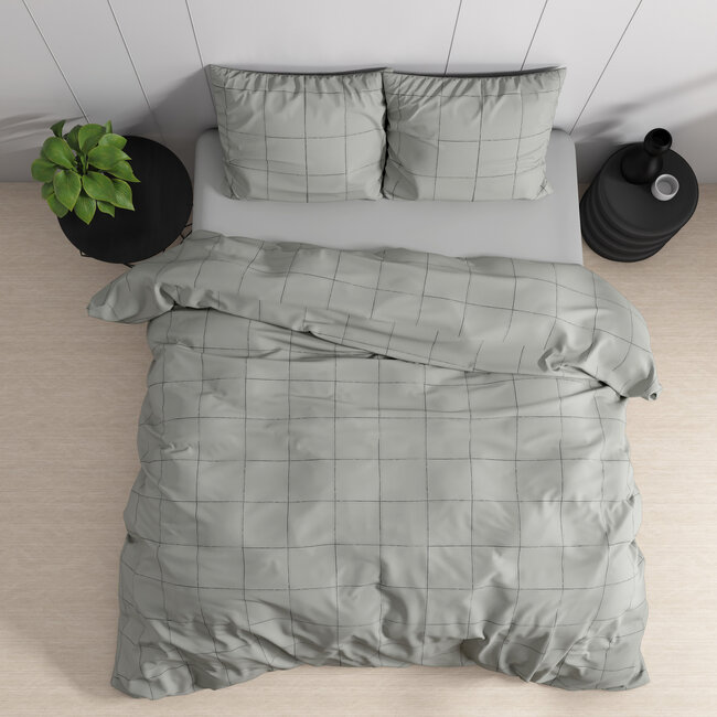 Diepe ruit grijs 240 x 220