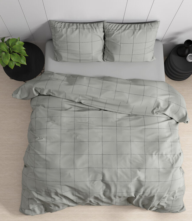 Diepe ruit grijs 240 x 220