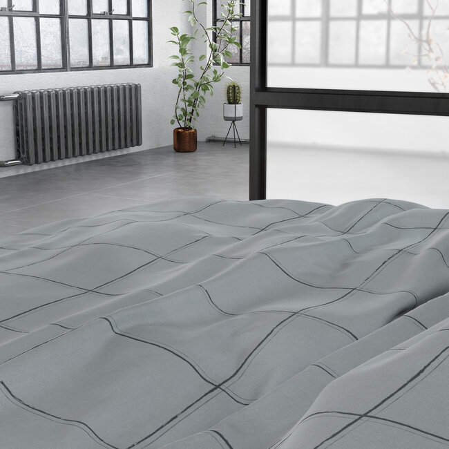 Diepe ruit grijs 240 x 220