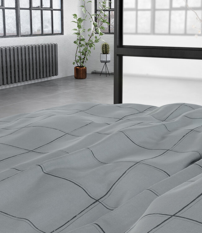 Diepe ruit grijs 240 x 220