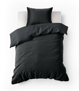 Sleeptime Geruit Teddy Antraciet 140 x 200/220