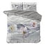 Sleeptime Annique Grau 200 × 200/220 - Bettbezug