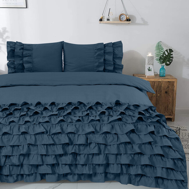 Cyprus blauw 140 x 220