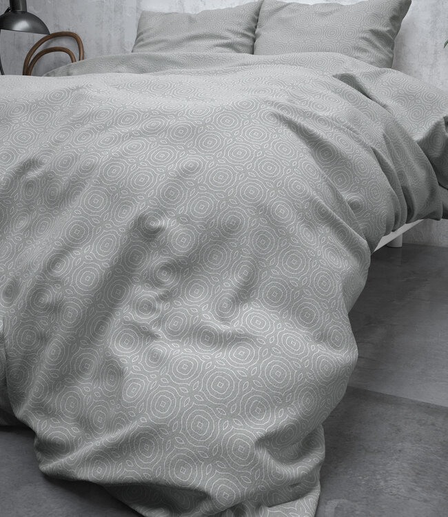 Flanel Jason Grijs 200 x 220