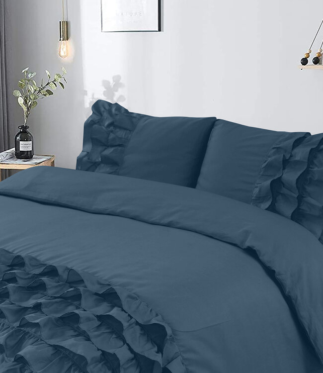 Cyprus blauw 140 x 220