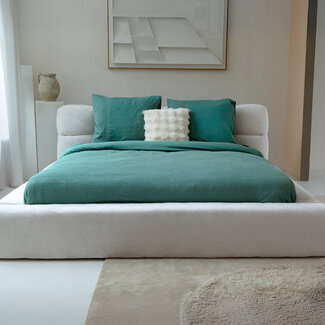 Primaviera Deluxe Waffle Green 240 × 200/260 - Duvet Cover