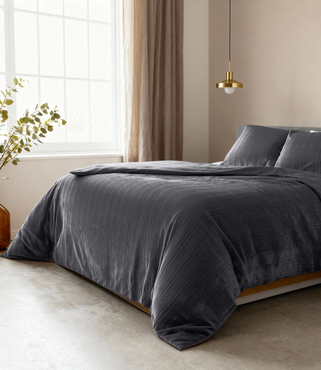 Fluwelen voering zwart 200 x 200/220