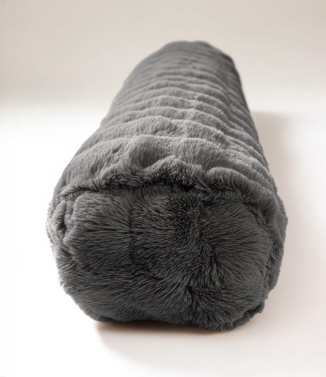 Bodykussen Pompon Antraciet 140 x 20