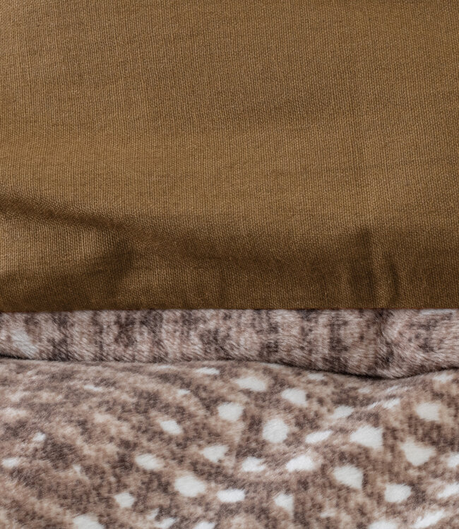 Signature Fluweel Katoen Aria Bruin 240 x 220
