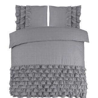 Dreamhouse Zyperngrau 200 × 220 - Bettbezug