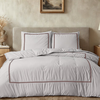 Primaviera Deluxe Brata Taupe/bronze Taupe 200 × 200/260 - Duvet Cover