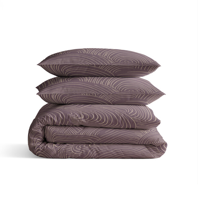 Sleeptime Dreamscape Purple 200 × 200/220 - Duvet Cover