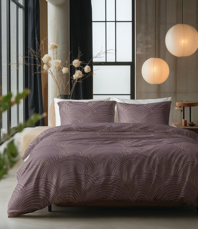 Droomlandschap Paars 200 x 200/220