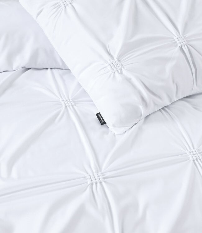 Punch pintuck wit 200 x 200/220