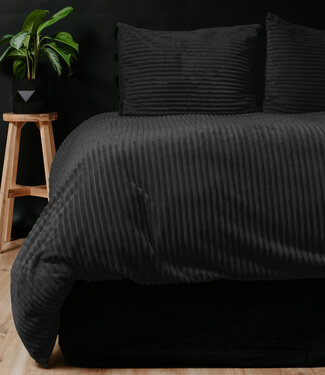 Sleeptime Rib Teddy Zwart 240x200/220