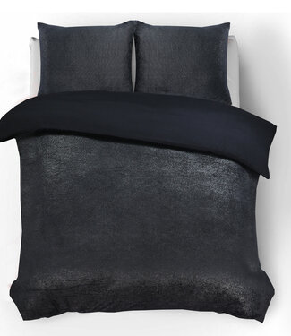 Sleeptime Glamour Flanel Deco Foil Zwart 200 x 200/220