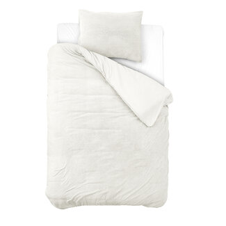Sleeptime Teddy weiß 140 × 220 - Bettbezug