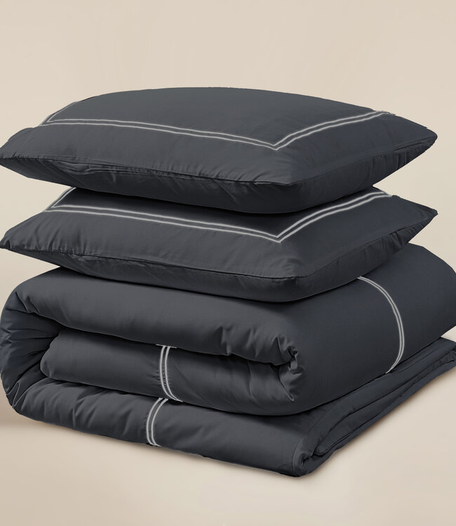 Brata Zwart/Grijs Zwart 200 x 200/260