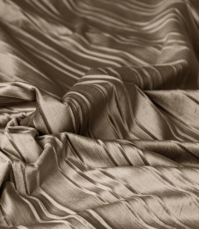 Fluwelen voering taupe 200 x 200/220