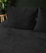 Rib Teddy Zwart 200x200/220