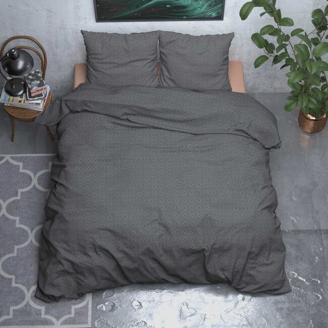 Flanel Jason Antraciet 200 x 220