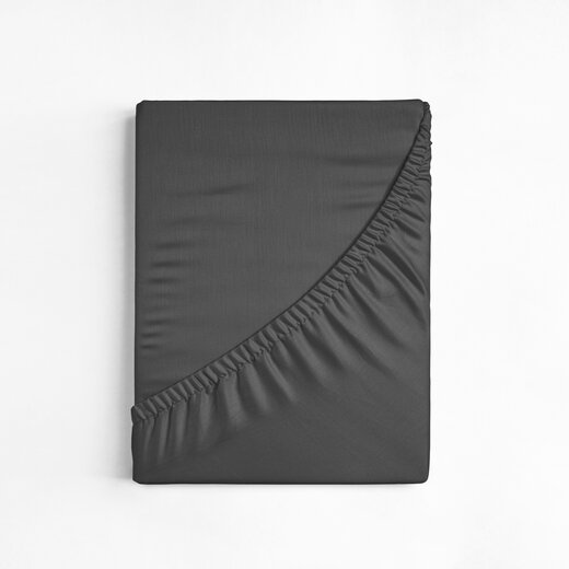 Dreamhouse Cotton Topper Fitted Sheet Anthracite 90 × 220