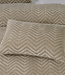 Chevron teddy taupe 200 x 200/220