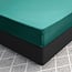 Primaviera Deluxe Satin-Spannbettlaken dunkelgrün 120 × 200