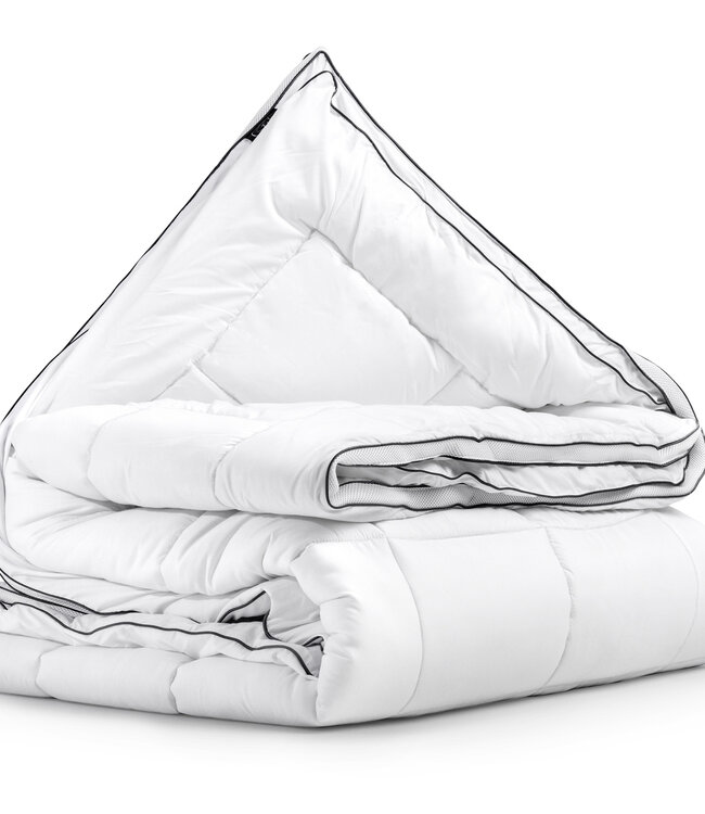 3D AIR Micro Touch Eenpersoons Verkoelend Dekbed Wit - 240 x 200 cm