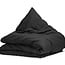 Primaviera Deluxe Bettbezug aus ägyptischer Baumwolle, Uni, Schwarz, 140 × 200/260