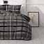 Vintage geruit antraciet 240 x 200/220