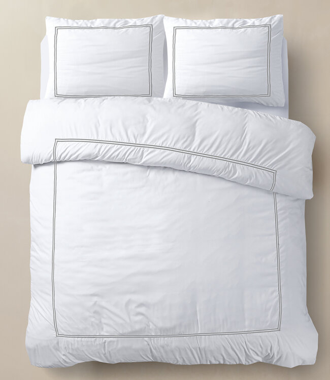 Brata Wit/Grijs Wit 140 x 200/260