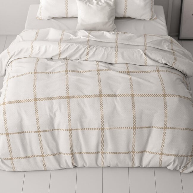 Sleeptime Vasco White 200 × 220 - Duvet Cover
