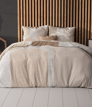 Linnick Teddy-print crème 240 x 200/220