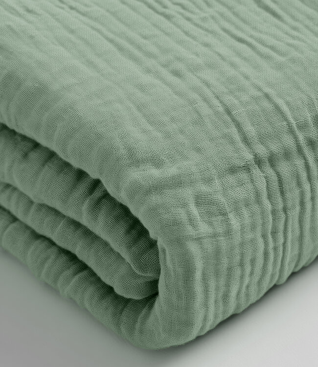 Mousseline Groen 160 x 200 + 30