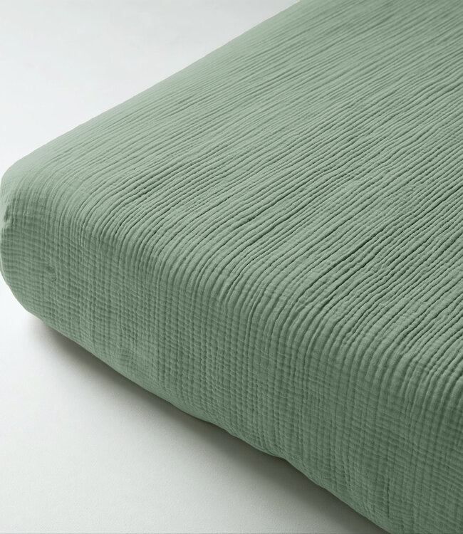 Mousseline Groen 160 x 200 + 30