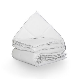 Primaviera Deluxe Percale Cotton Touch eenpersoonsdekbed wit - 140x200
