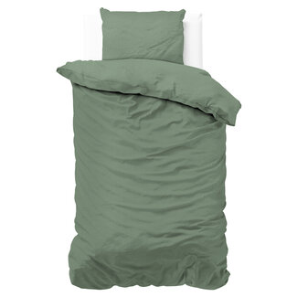 Zensation Satin Point Bettbezug - Grün - 140 × 220 cm