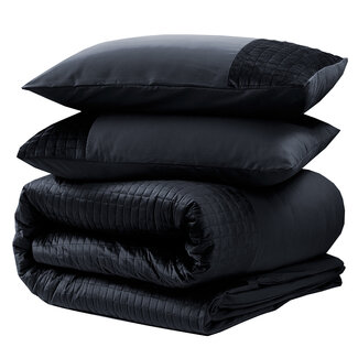 Sleeptime Fluwelen band zwart 140 x 220