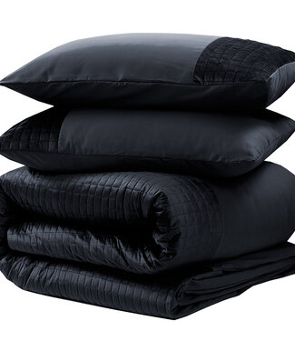 Sleeptime Fluwelen band zwart 140 x 220