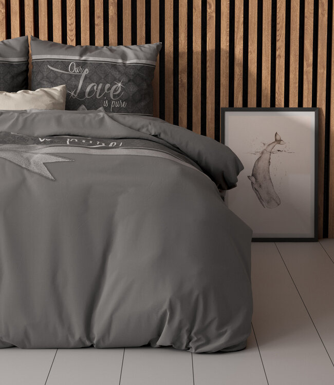 Pure Love Grijs 140 x 200/220