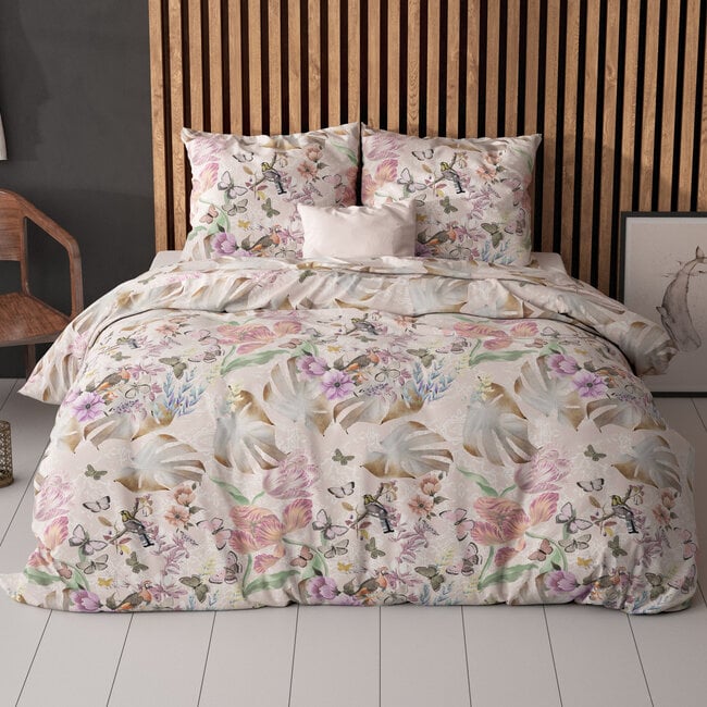 Sleeptime Sierra Pink 140 × 200/220 - Duvet Cover